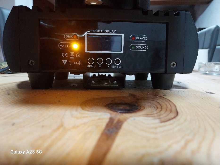 Led moving head aranha