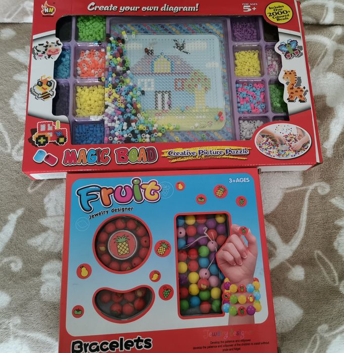 Koraliki do prasowania i koraliki do bransoletek. Wysyłka OLX