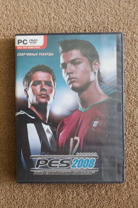 Компьютерная лицензионная игра Pro Evolution Soccer 2008