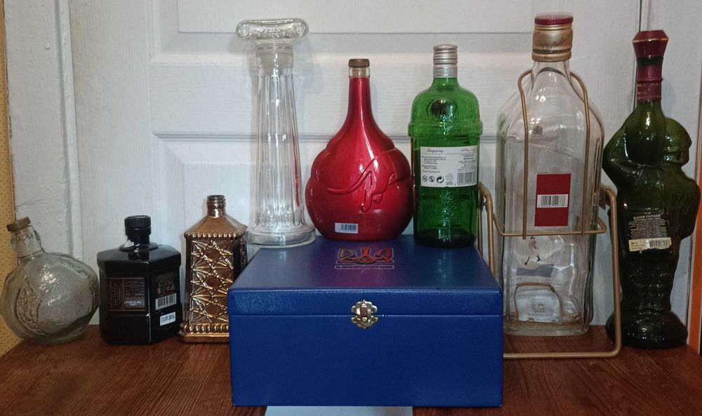 Бутылка стеклянная