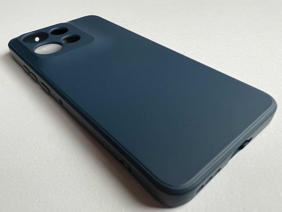 Motorola Edge 50 Neo чохол силіконовий синій чехол силиконовый