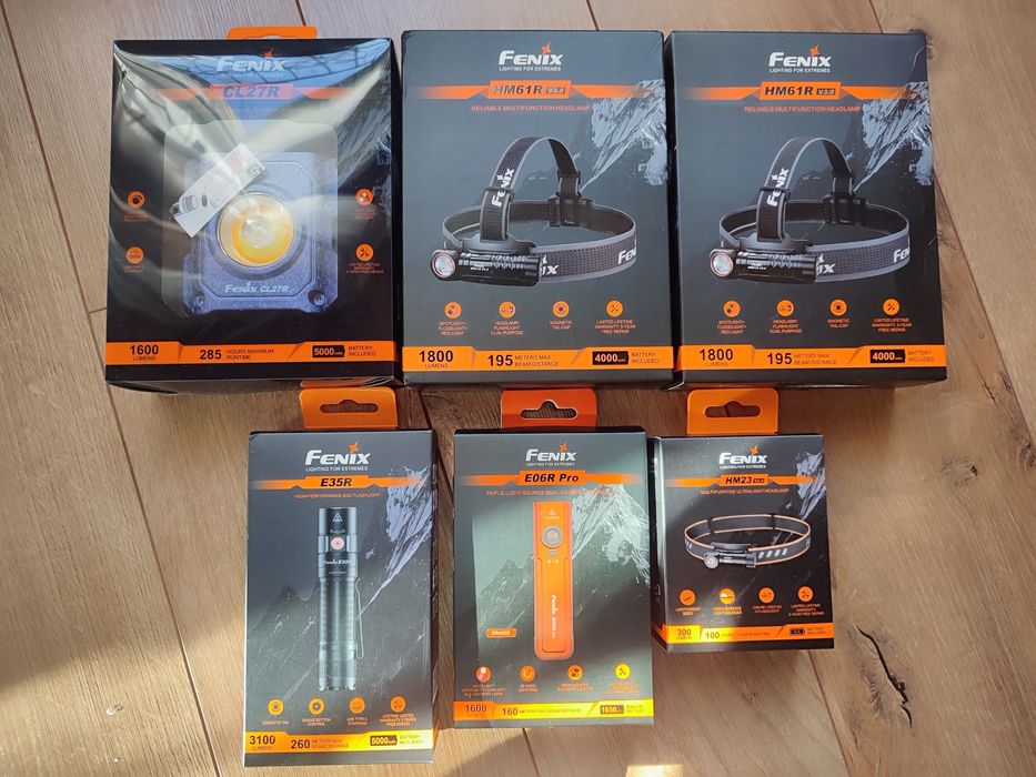Fenix HM61 V3.0, HM23 V2.0,E06R PRO,CL27R
