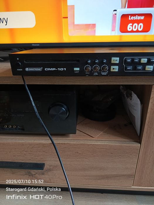 Cyfrowy odtwarz CD MP3