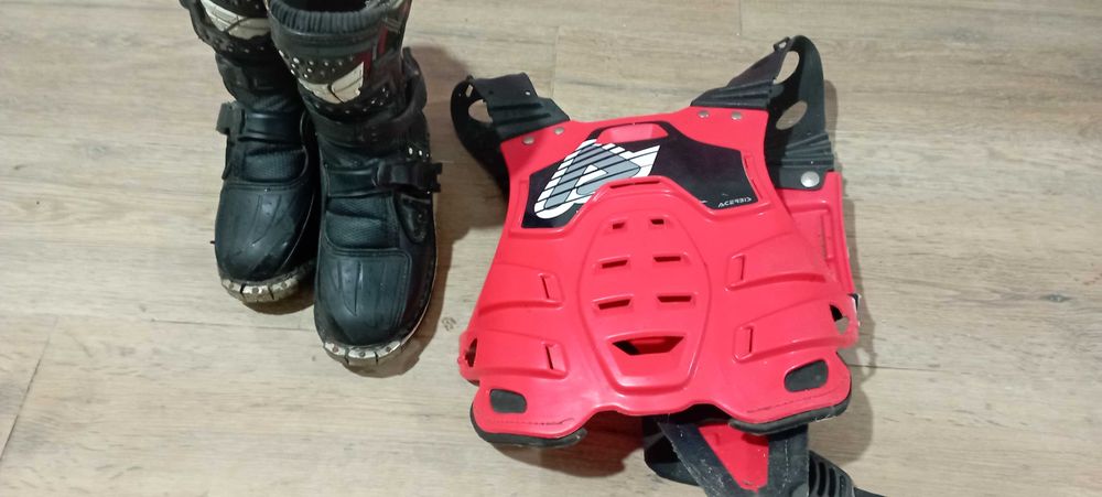 Botas motocross como novas fly