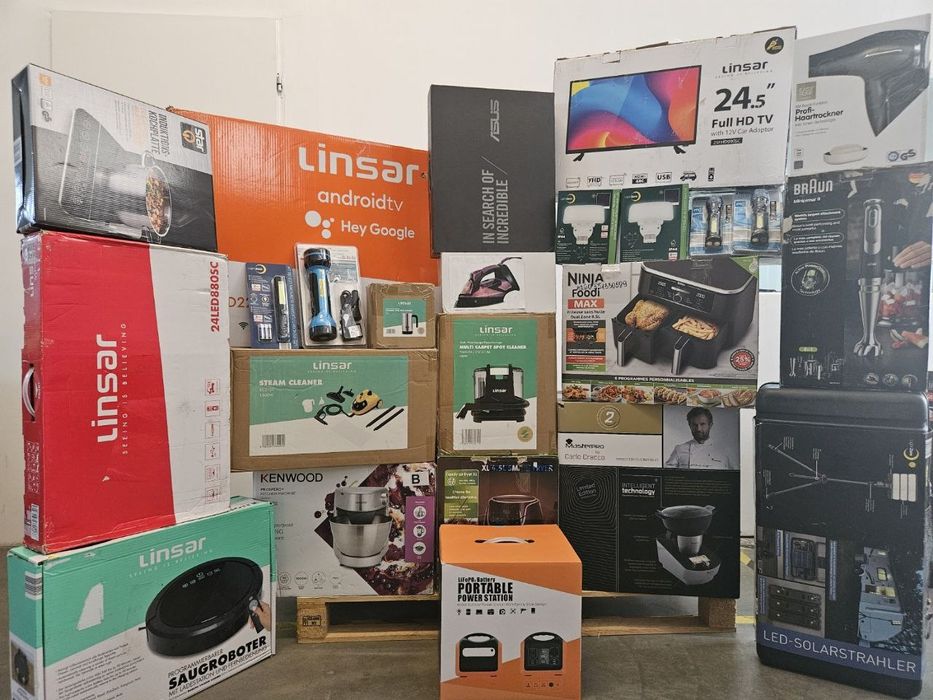 Мікс палети з європейською якісною технікою.