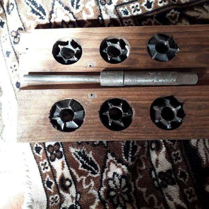 Зенкери шарошки твердосплавні