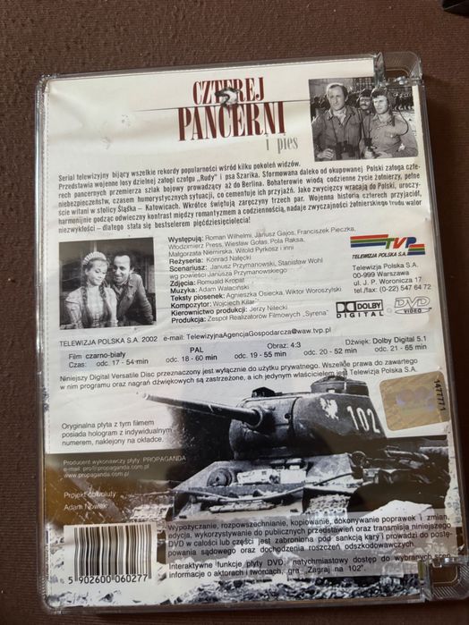 Czterej Pancerni i Pies DVD