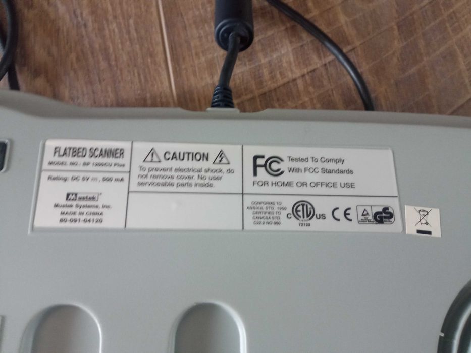 USB cканер Mustek BearPaw 1200 CU Plus