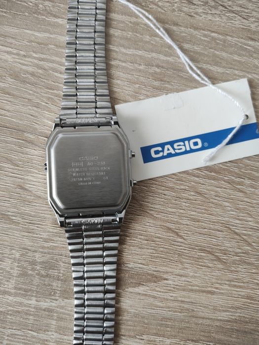 Zegarek Casio AQ 230A Srebrny
