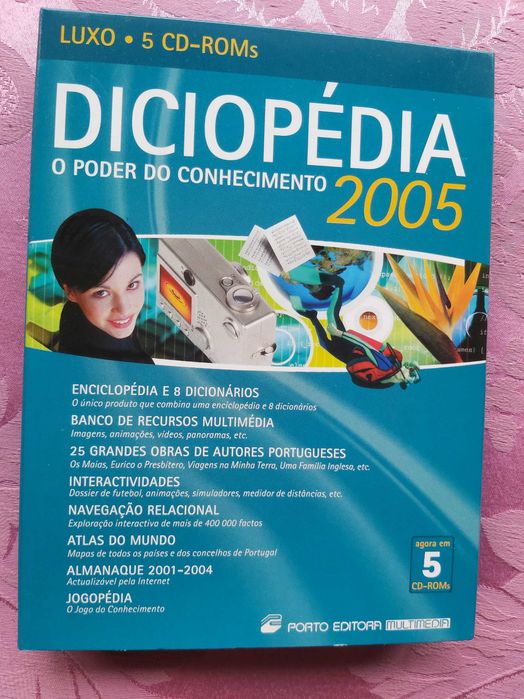 Diciopédia 2005 da Porto Editora Multimédia - O Poder do Conhecimento