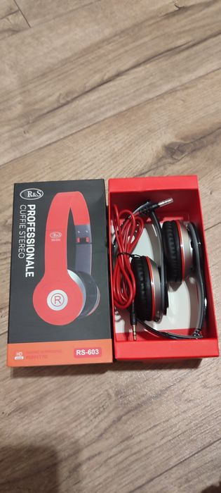 Słuchawki nauszne składane R&S RS-603