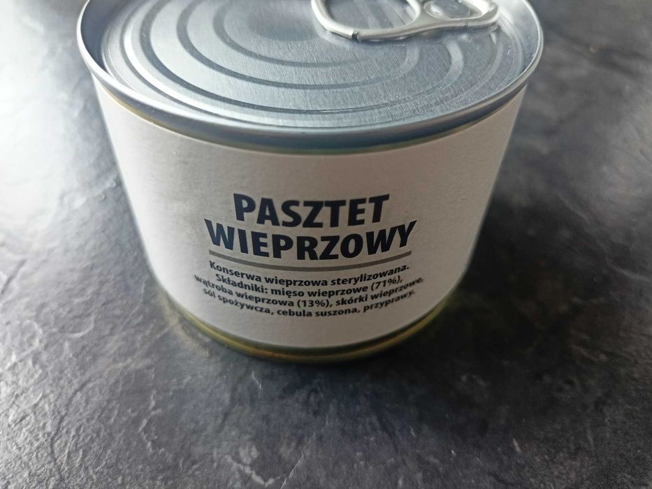 Konserwa Wojskowa Pasztet Wieprzowy