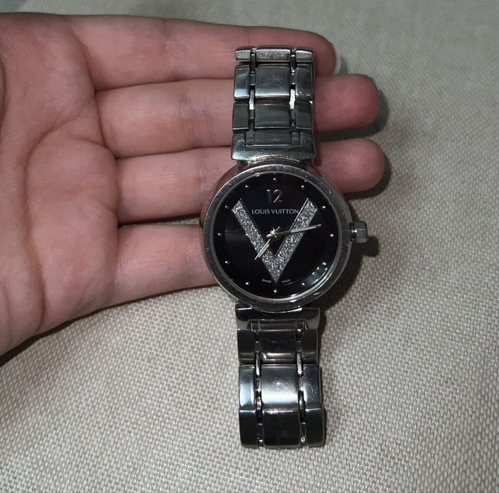 Топовий жіночий годинник Louis Vuitton Tambour Slim Star