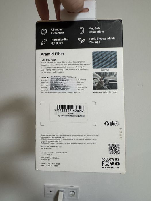 Чохол PITAKA MagEZ Case Pro 4 для iphone 15 pro max