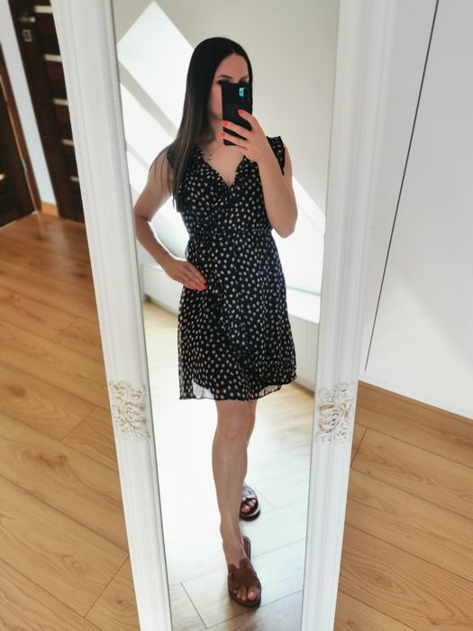 Sukienka w grochy H&M