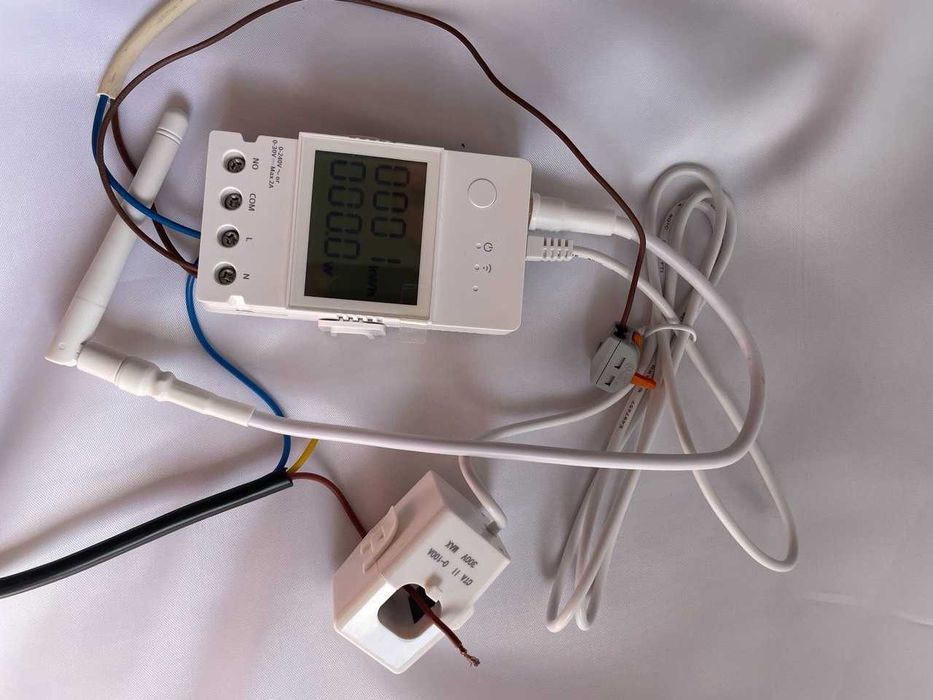 SONOFF POWCT Licznik Zużycia Energii Prądu 100A Sonda Przekładnik 2046