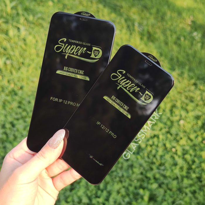 Найкраще захистне скло iPhone 13/13Pro/14, защитное стекло 6D SuperD