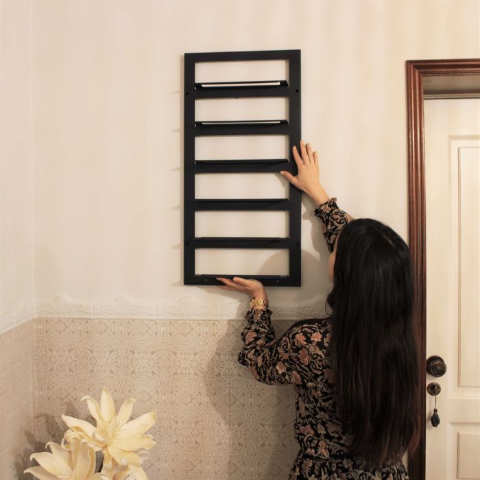 Garrafeira de parede/Suporte para garrafas - 6 garrafas