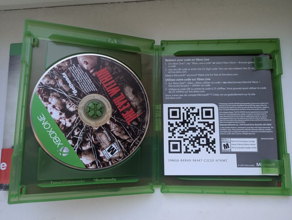 The Evil Within ігри игры диски на Xbox one series x s