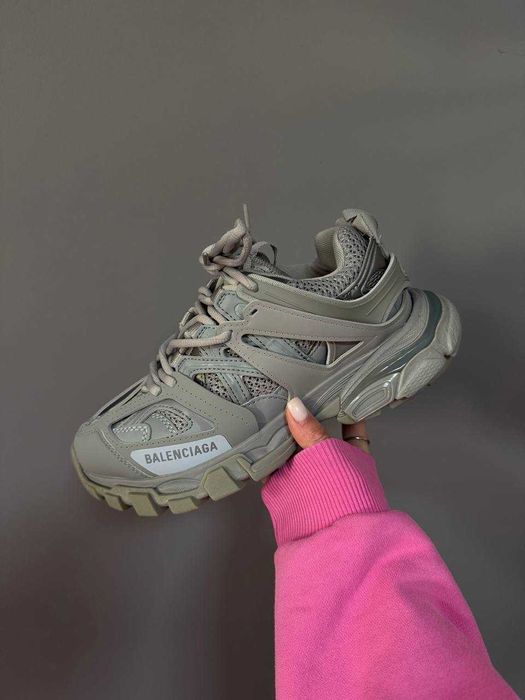 Кросівки Balenciaga Track 3.0 Grey/Olive premium