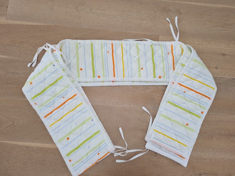 Ikea Pościel niemowlęca + ochraniacz na łóżeczko