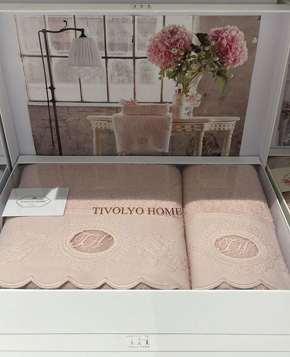 Набор полотенец Tivolyo Home Antoinette 50*100;75*150 премиум