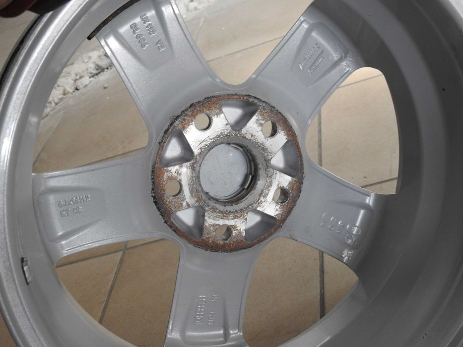 4xAlufelgi 16 5x112 6J 4T48 Piasta 57,1mm ALUTEC Germany Super Stan