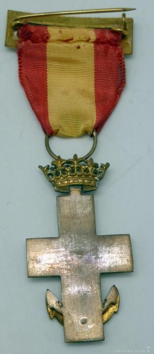 Medalha 1ª classe mérito naval Espanha (Franquista)