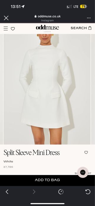 Шикарне плаття англійського бренду OddMuseLondon