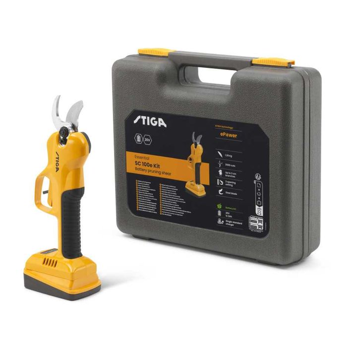 Akumulatorowy sekator nożyce do gałęzi 30MM akumulator ładowarka...