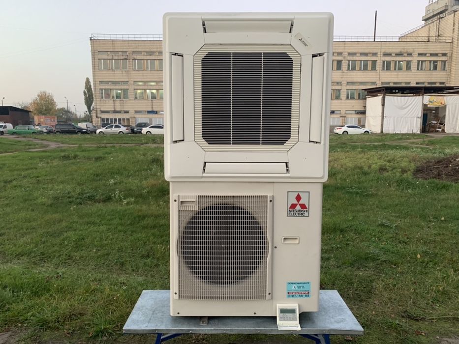 Инверторный кассетный кондиционер Mitsubishi Electric до 60 м2 монтаж