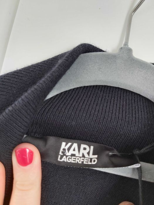 Nowy sweter pulower KARL LAGERFELD merino wool wełna 100% M