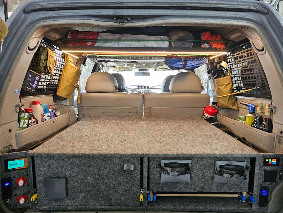 Органайзер захист вікон багажника решітка Nissan Patrol GR Y60 Y61