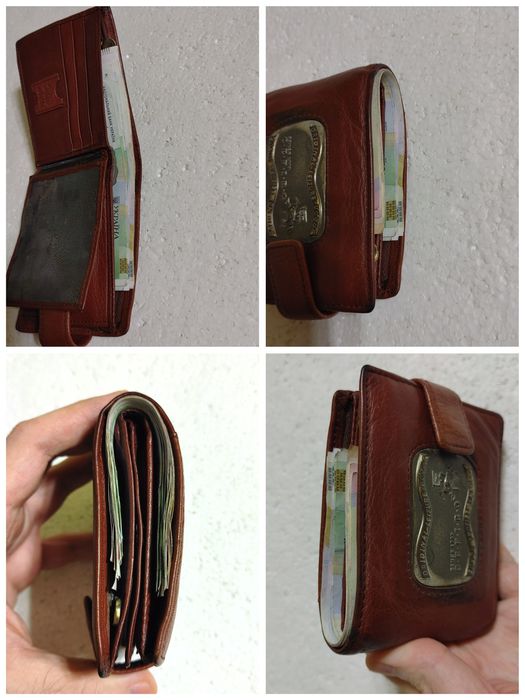 Гаманець шкіряний Cefiro Кошелек кожанный Кошелек из натуральной кожи