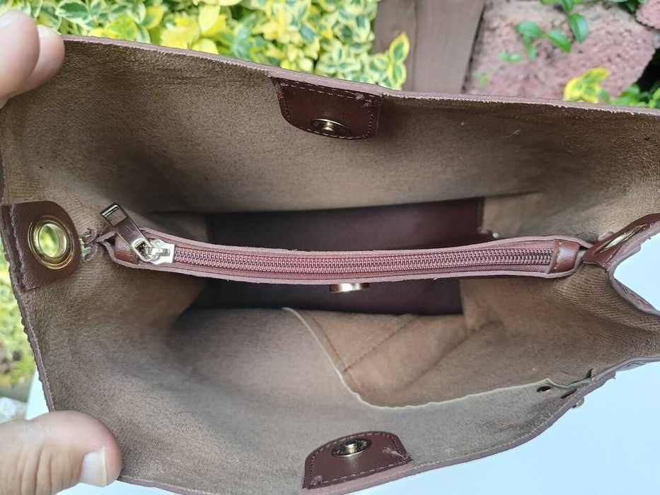 Mohito. Torebka brązowa na ramię shopper.