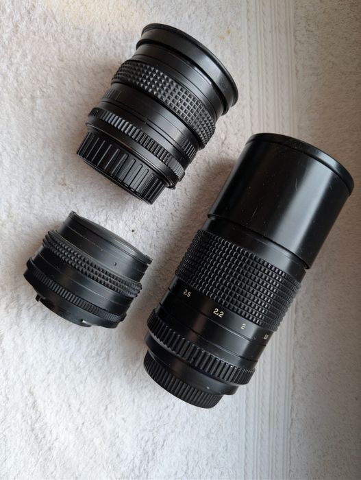 МС Мир 24 Н МС Геліос 81 Н Телеар -Н  усі байонет Нікон