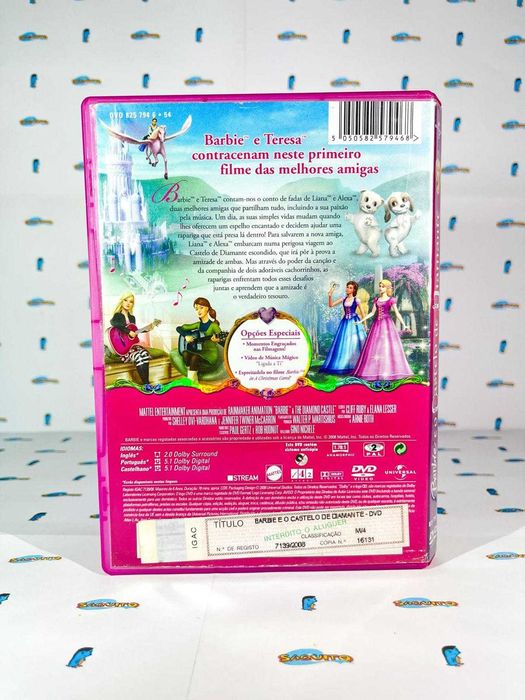 DVD Barbie e o Castelo de Diamante
