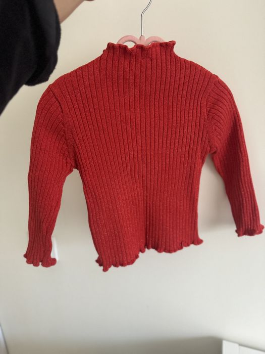 Гольфик для дівчинки з глітером на 3 рочки