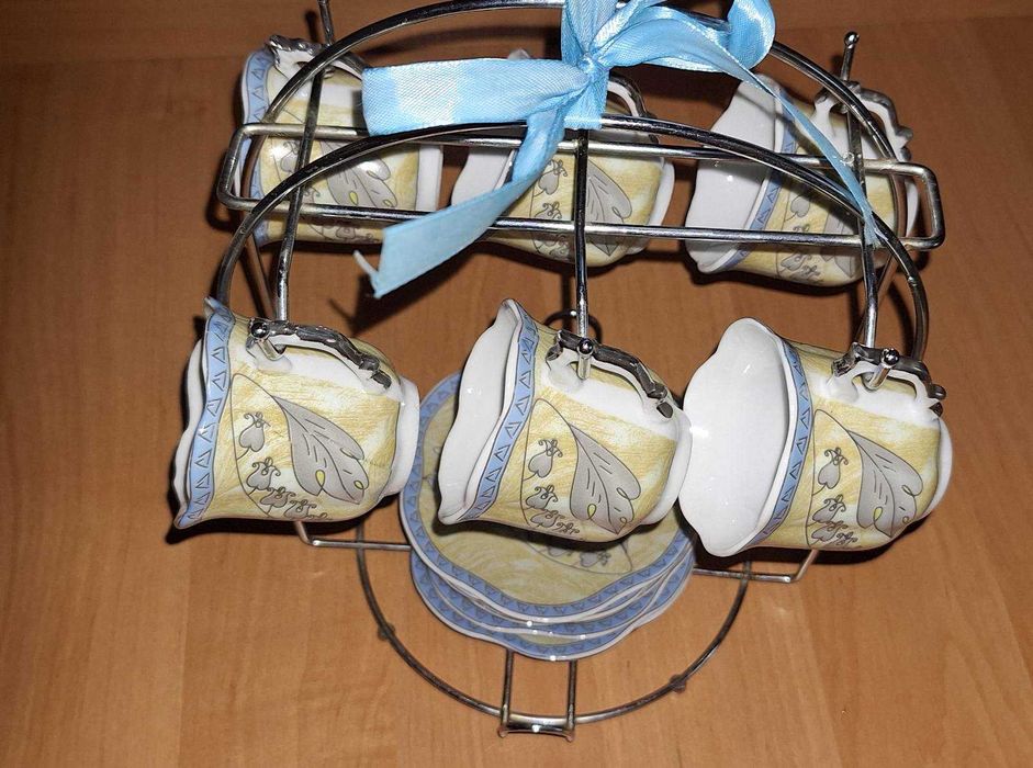 Кофейний сервіз, фаянсовий,
