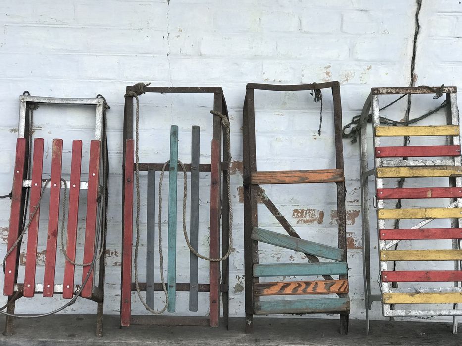 Санки дитячі часів СССР Раритет / вінтаж / для декору чи користування