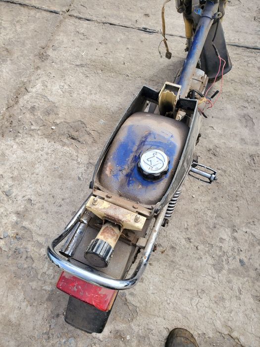 Ретро старинный редкий мопед РИГА Стелла Рига мини Мини мокик ZVL ЯВА ...