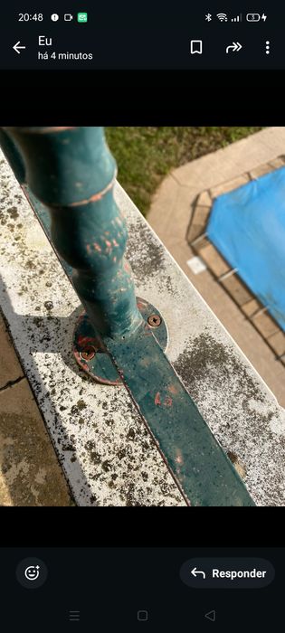 Guarda de varanda em ferro (11 metros)