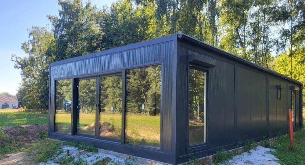 Kontener modułowy, dom modułowy 12x6
