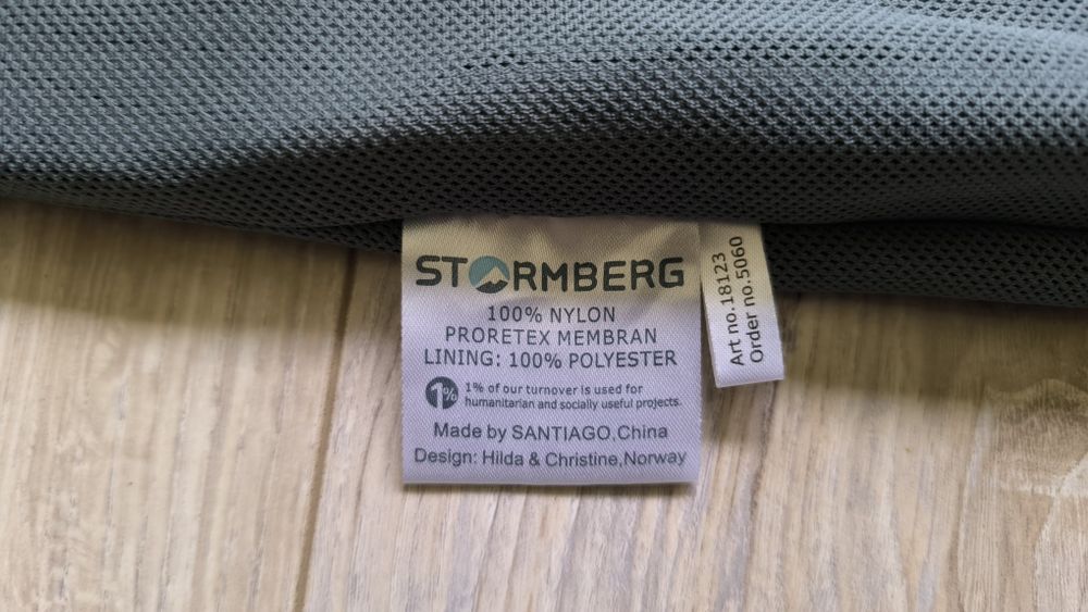 Spodnie Stormberg membranowe/ wodoodporne , rozm. S