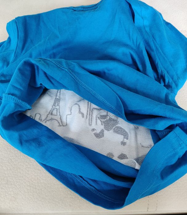 T-shirt, manga comprida, azul, Paris, Sergent Major, 5 anos, 110 cm