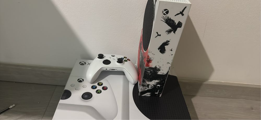 Xbox series s com caixa e comando original