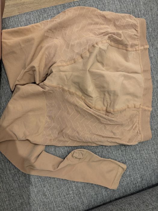 Rajstopy ciezowe uciskowe 2 klasa ucisku bezowe bez palcow