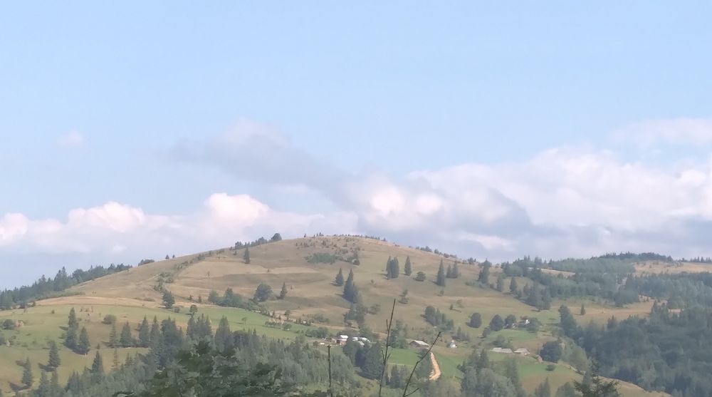 Продається земельна ділянка в горах .