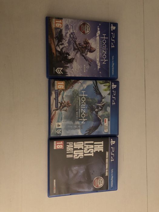 Horizon zero dawn i forbidden West the last of us part 2 gry na ps4 pl