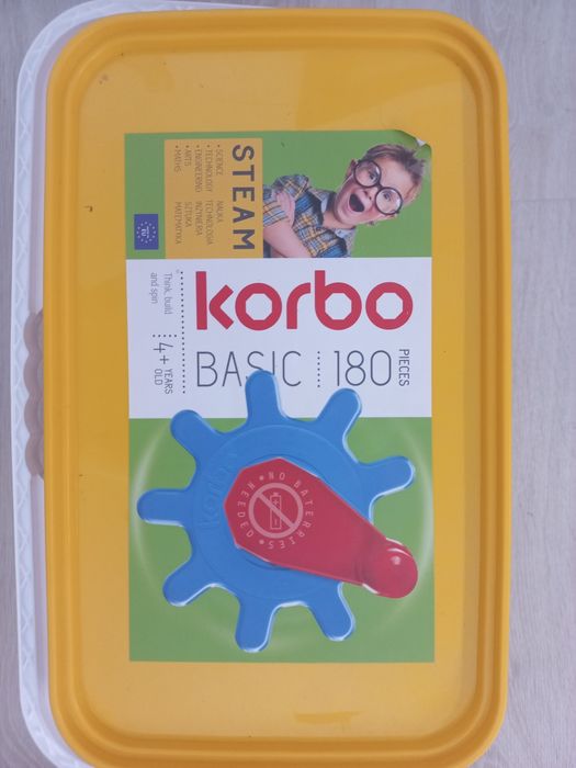Klocki korbo 180 elementów